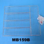 30X26X4.5Cm Chrome 5 Grilles Cutlery Basket T/C