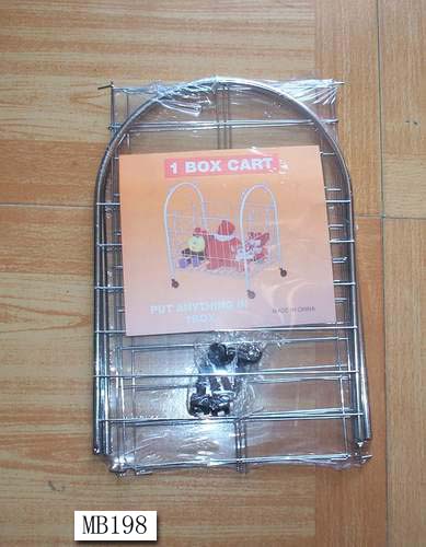 MB198 Chrome Sundries Trolley