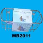 Chrome Bath Rack W.3 Section