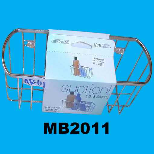 Chrome Bath Rack W.3 Section