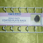 7 Pcs Coating Vinyl Plate Rack