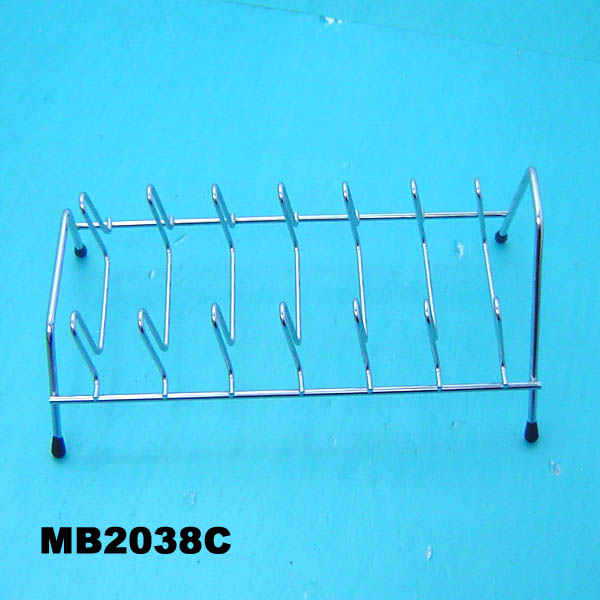 MB2038C 7 Pcs Chrome Plate Plate Rack