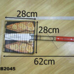 Non Stick Bbq Net 62X28X2Cm