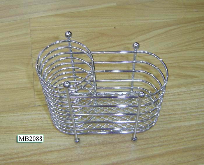 MB2088 Chrome Cutlery Stand