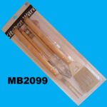 3Pc Wood Handle Bbq Tools