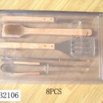 8Pcs Bbq Set In Pvc Box