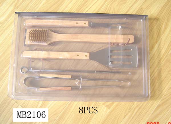 MB2106 8Pcs Bbq Set In Pvc Box