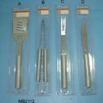 S/S Bbq Spade W/Cannulation Handle D/B