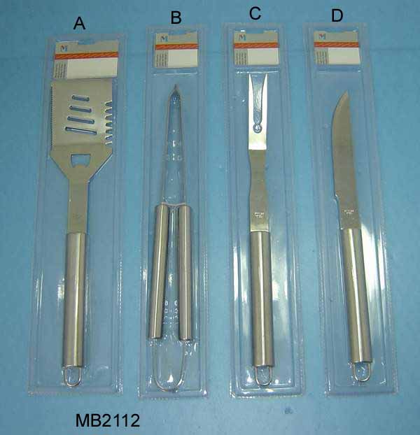 MB2112 S/S Bbq Spade W/Cannulation Handle D/B