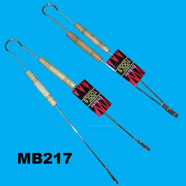 MB217 Bbq Tong Wooden Handle