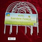8Pcs Garden Fance 9 X 9 In