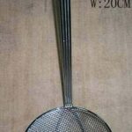 8" In Chrome Strainer W.Handle