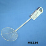 6In.Chrome Strainer W.Handle Tag