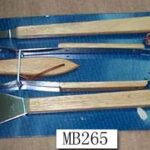 4Pc Wood Handle Bbq Tools