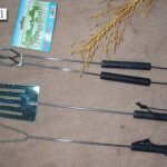 3Pc Wood Handle Bbq Tools