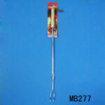 Extendable Bbq Fork Wooden Handle Tag Card