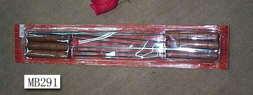 MB291 6Pcs Bbq Skewer B/C
