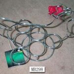 6Pcs Chrome Egg Rack