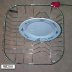 Chrome Dish Rack Tag