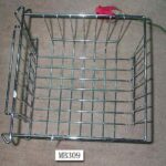 Square Chrome Fruit Basket