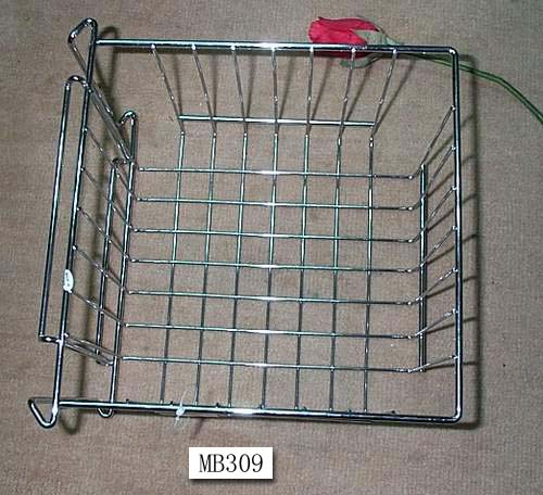 MB309 Square Chrome Fruit Basket