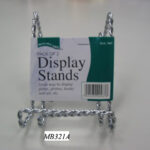 6" Display Stands (Easel Stand)Twised Wire W/Card