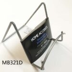 5" Display Rack Silver (Easel Stand) Wheel Card