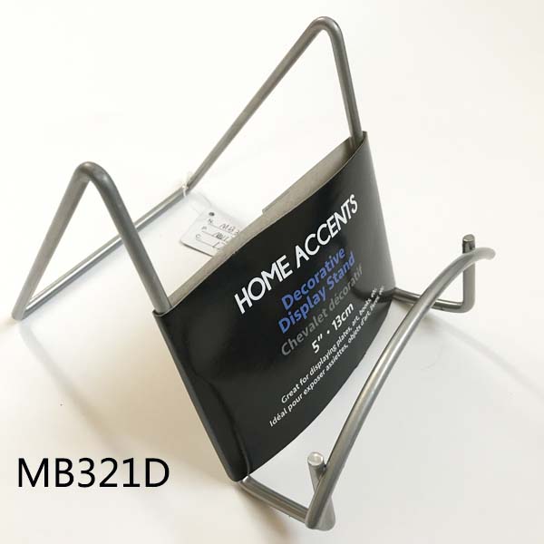 MB321D 5" Display Rack Silver (Easel Stand) Wheel Card