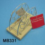 Napkin Holder W/Wooden Stand