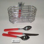 Chrome Cutlery Holder