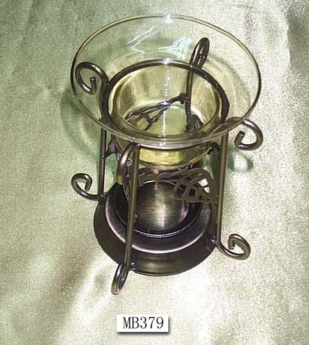 MB379 Copper Plating Candle Stand