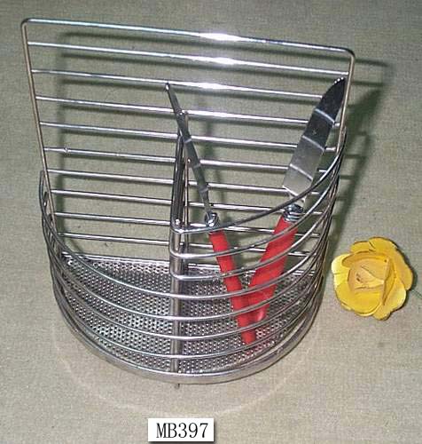 MB397 Chrome Cutlery Holder