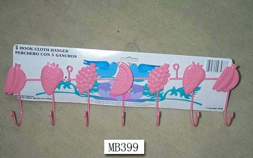 MB399 Vinyl Sprayed Clothes Hooks