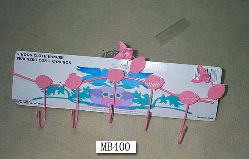MB400 Vinyl Sprayed Clothes Hooks