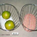 Oval Fruit Basket W/Intertexture Bottom