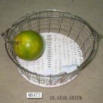 Portable Fruit Basket W/Intertexture Bottom