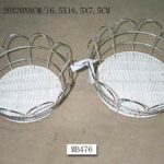Round Fruit Basket W/Intertexture Bottom
