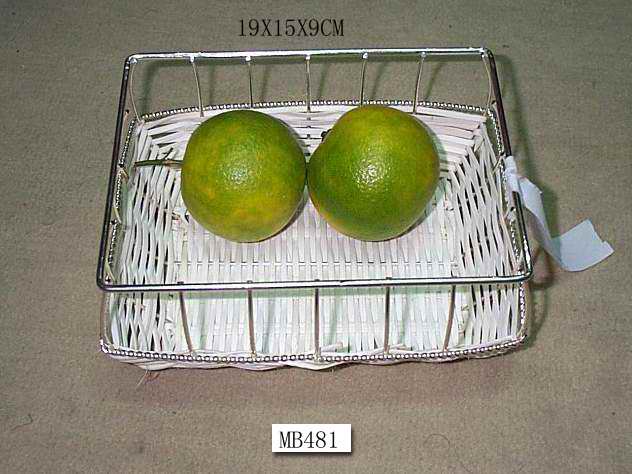 MB481 Fruit Basket W/Intertexture Bottom
