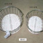 2 Style Fruit Basket W/Intertexture Bottom