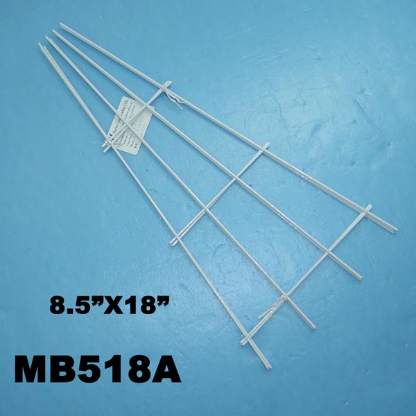 MB518A 3Pk Plant Trainer Green Clr 18"H