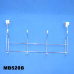 4 Hooks Over Door Chrome Plate