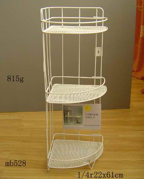 MB528 3 Shelf Corner Bathroom Caddy
