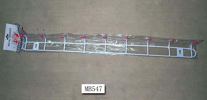 MB547 Vinyl Coated Hanger W/9Hooks