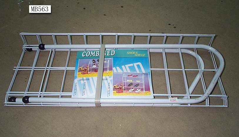MB563 Vinyl Coated Shoe Shelf