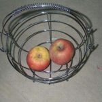 Fruit Basket W/Roll Handle