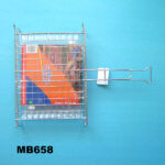 Bbq Grill 65 X 40Cm Zinc Chrome