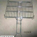 Chrome Bbq Net With 4 Feet