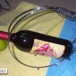 Chrome Wine Bottle Holder