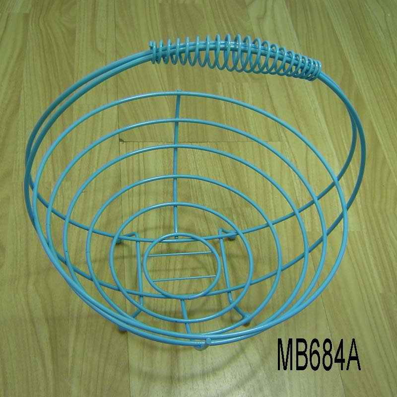 MB684A Chrome Fruit Basket W.Handle
