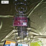 Chrome Plate Cd Holder Rabbit Shape
